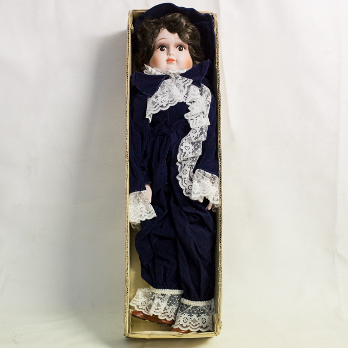 male porcelain doll