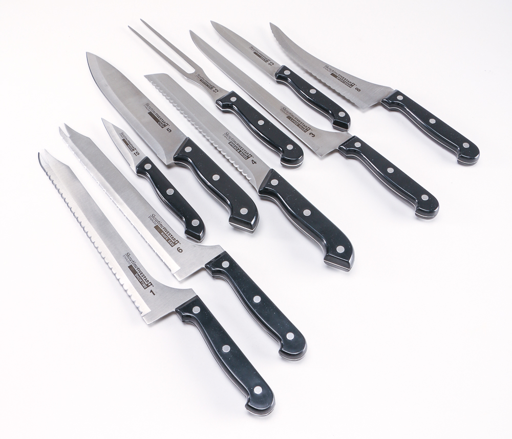 Showtime Five Star+ Kitchen Knife Set EBTH