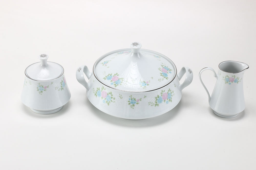 Set of Prestige "China Garden" China Dinnerware EBTH