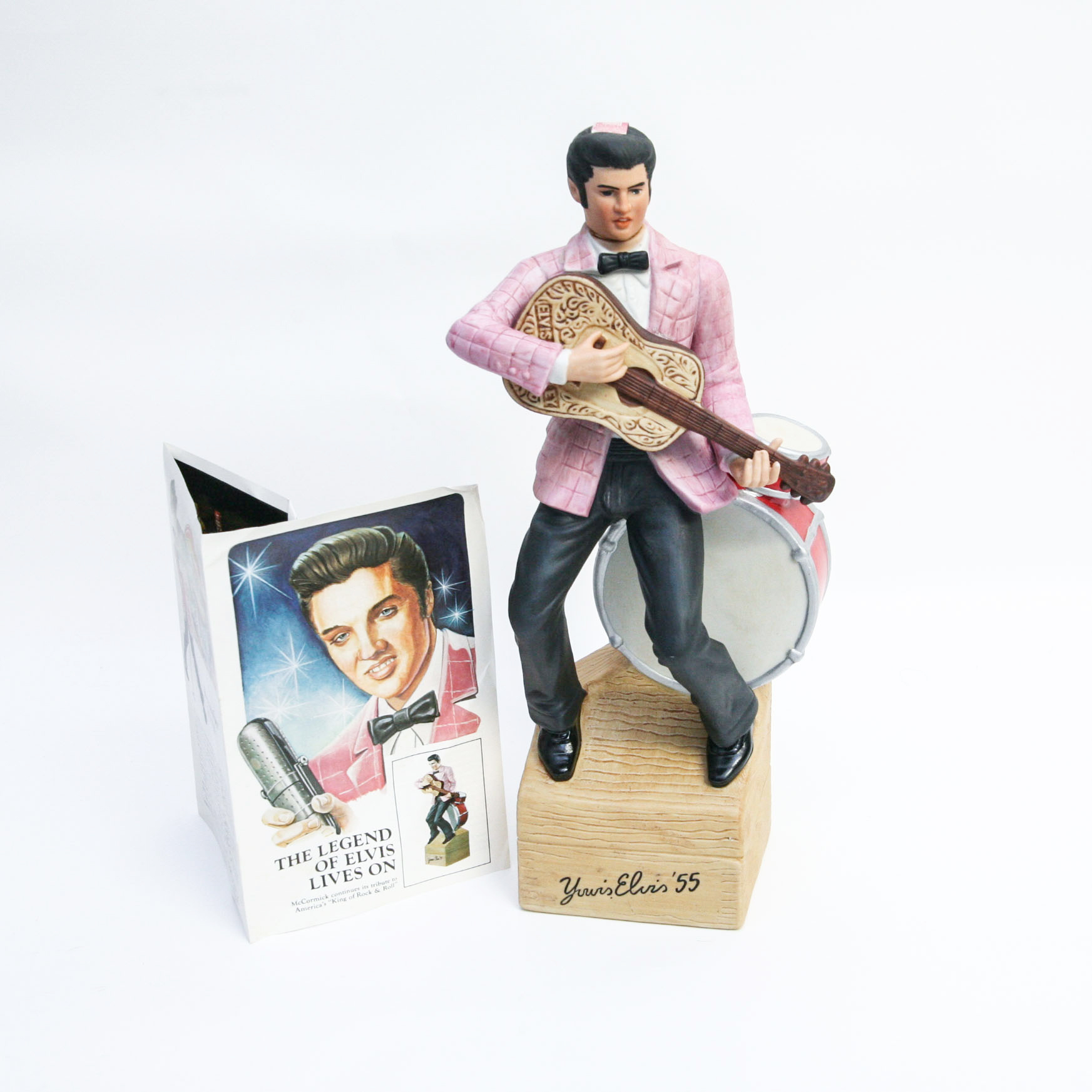 McCormick Bourbon Elvis Music Box Decanter EBTH