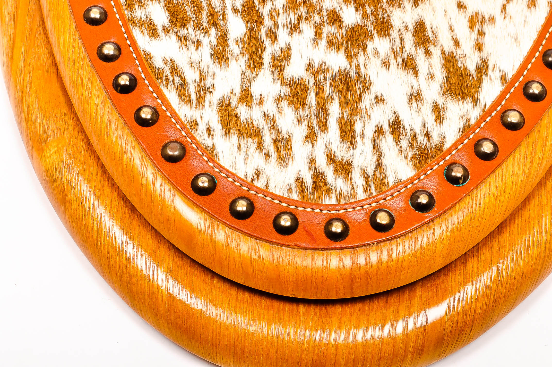 Western Toilet Seat with Cowhide EBTH