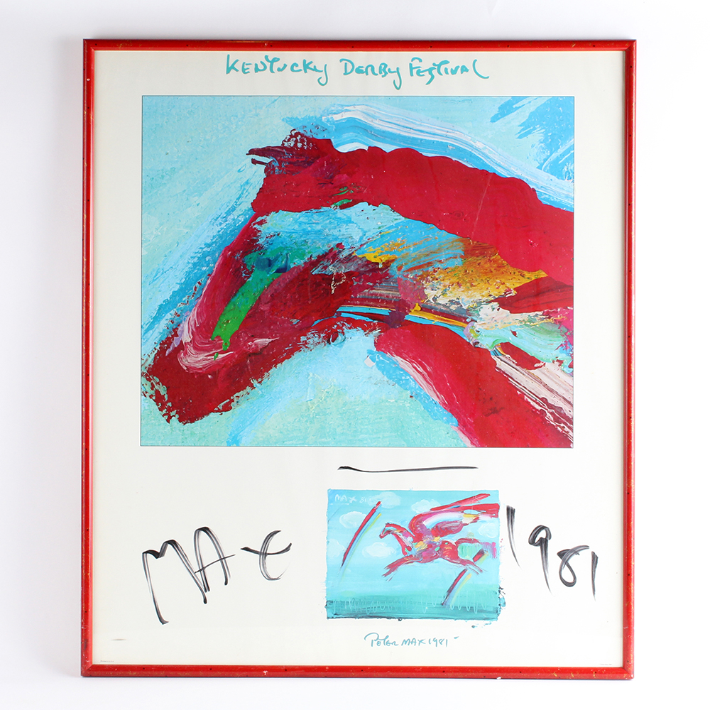 signed-peter-max-kentucky-derby-poster-ebth