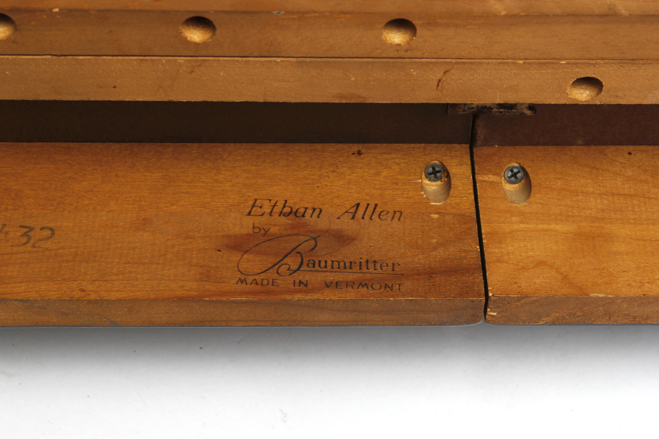 Vintage Sheraton Style Dining Table by Ethan Allen Baumritter EBTH