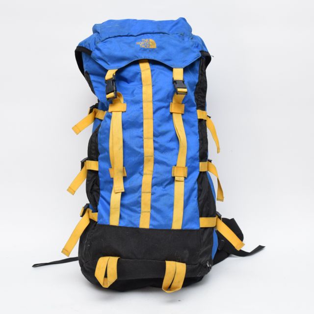 royal blue north face backpack