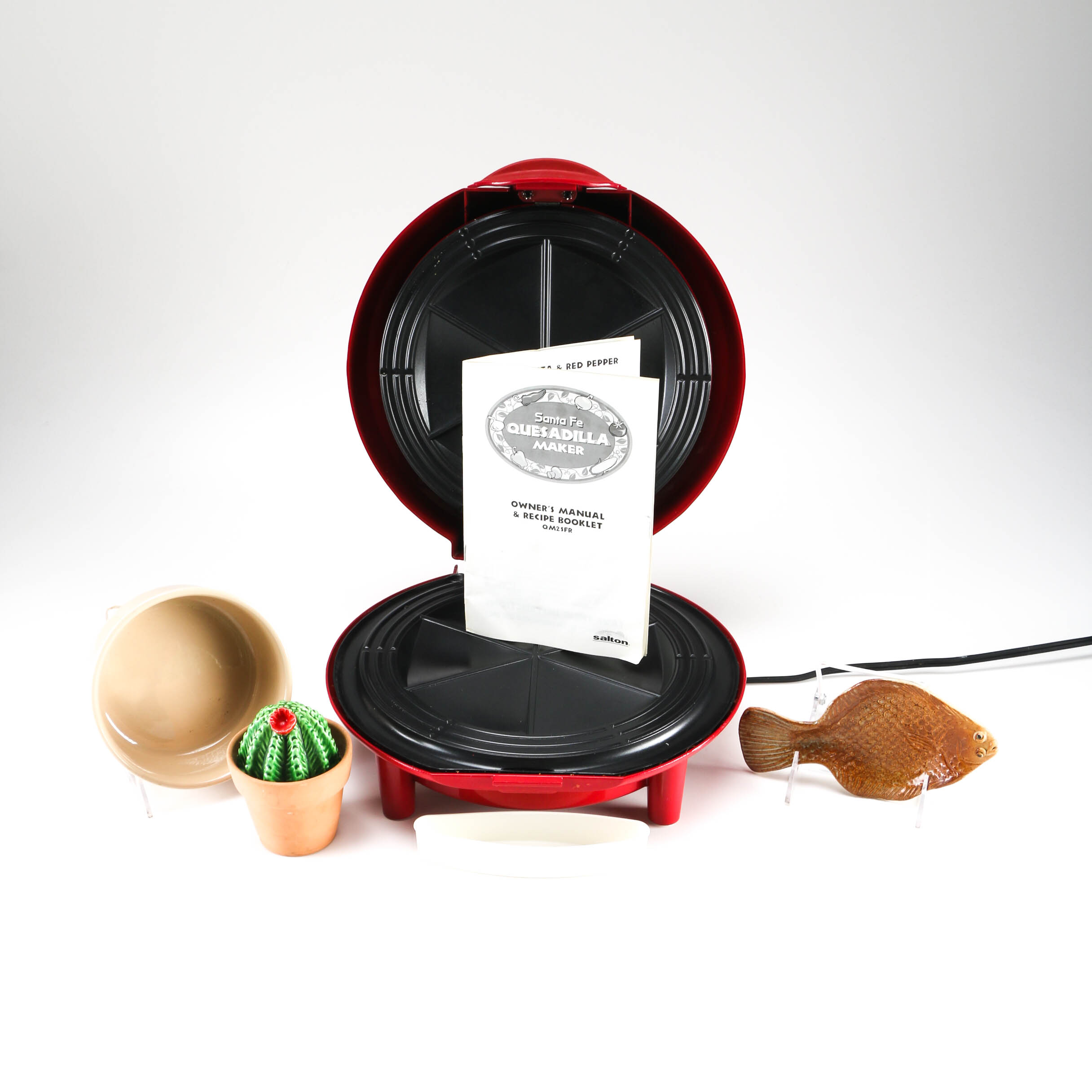 Quesadilla Maker with Ceramics EBTH