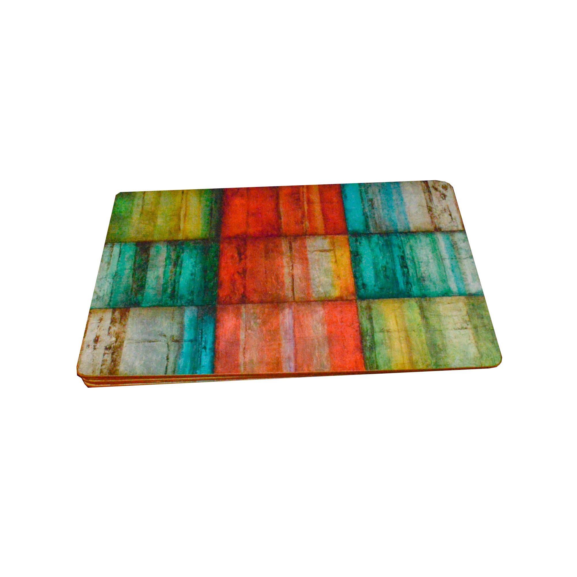 Set of Five Multicolor Pier 1 Placemats EBTH