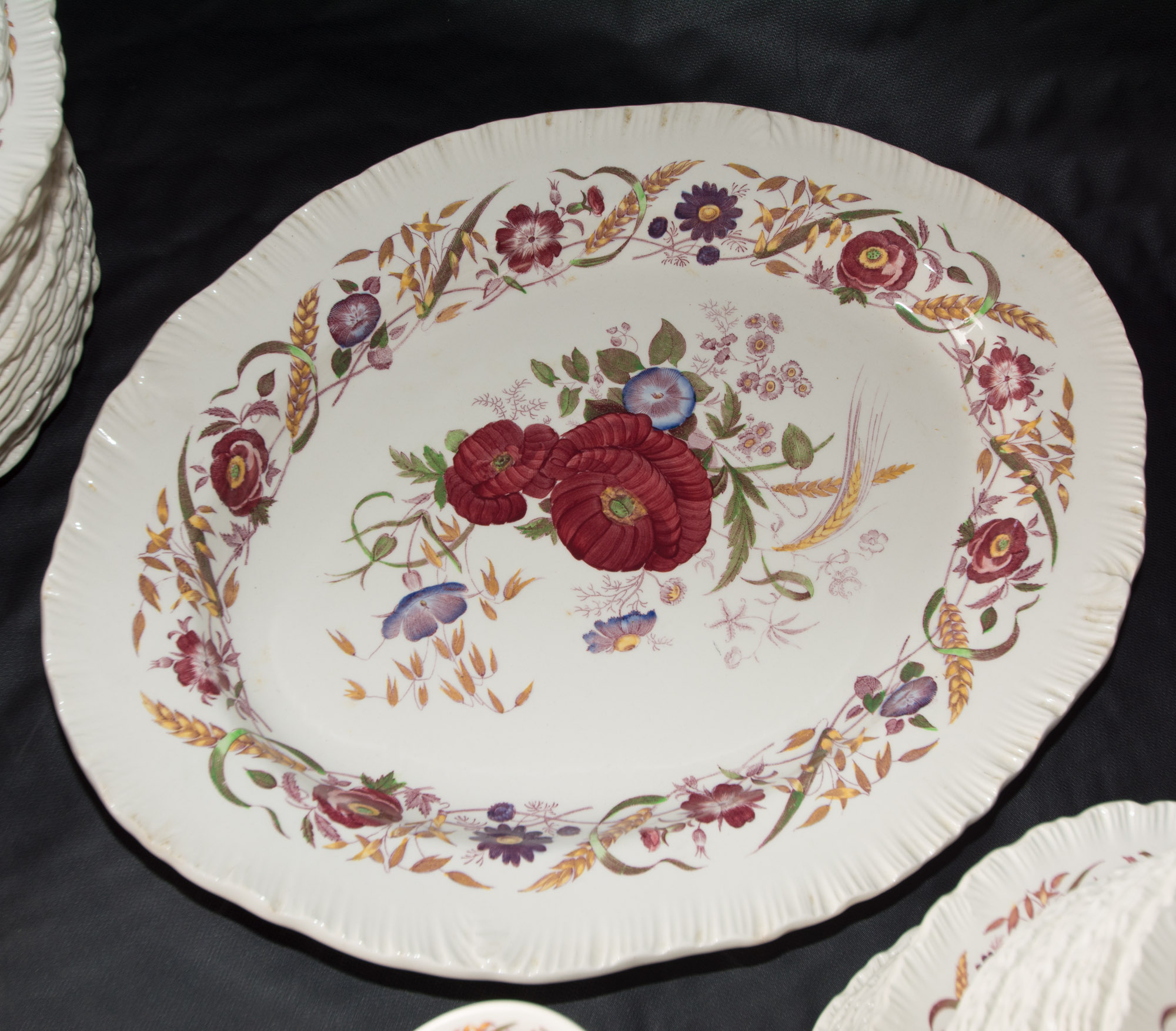 Wedgwood "Cornflower" China Including Serving Pieces EBTH