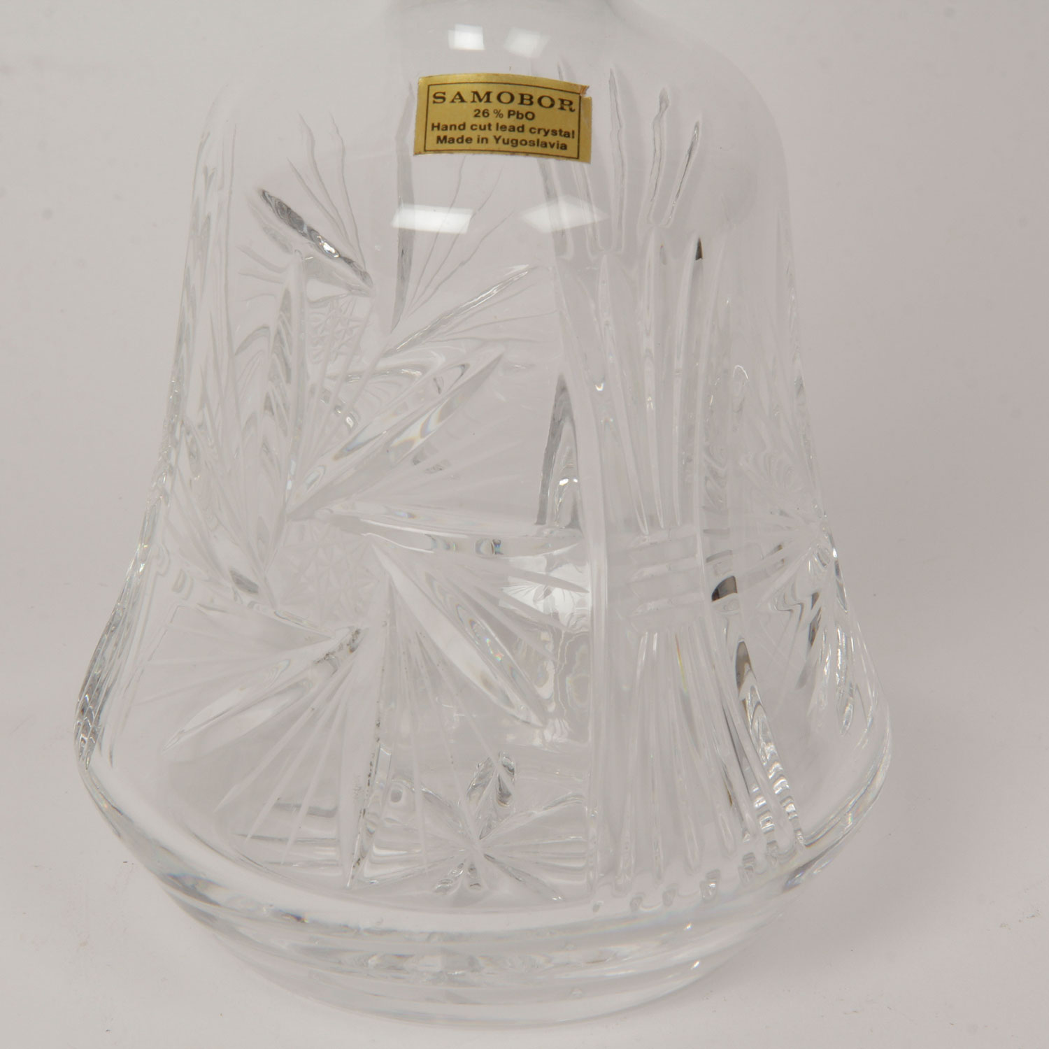 Samobor Hand Cut Lead Crystal Decanter EBTH