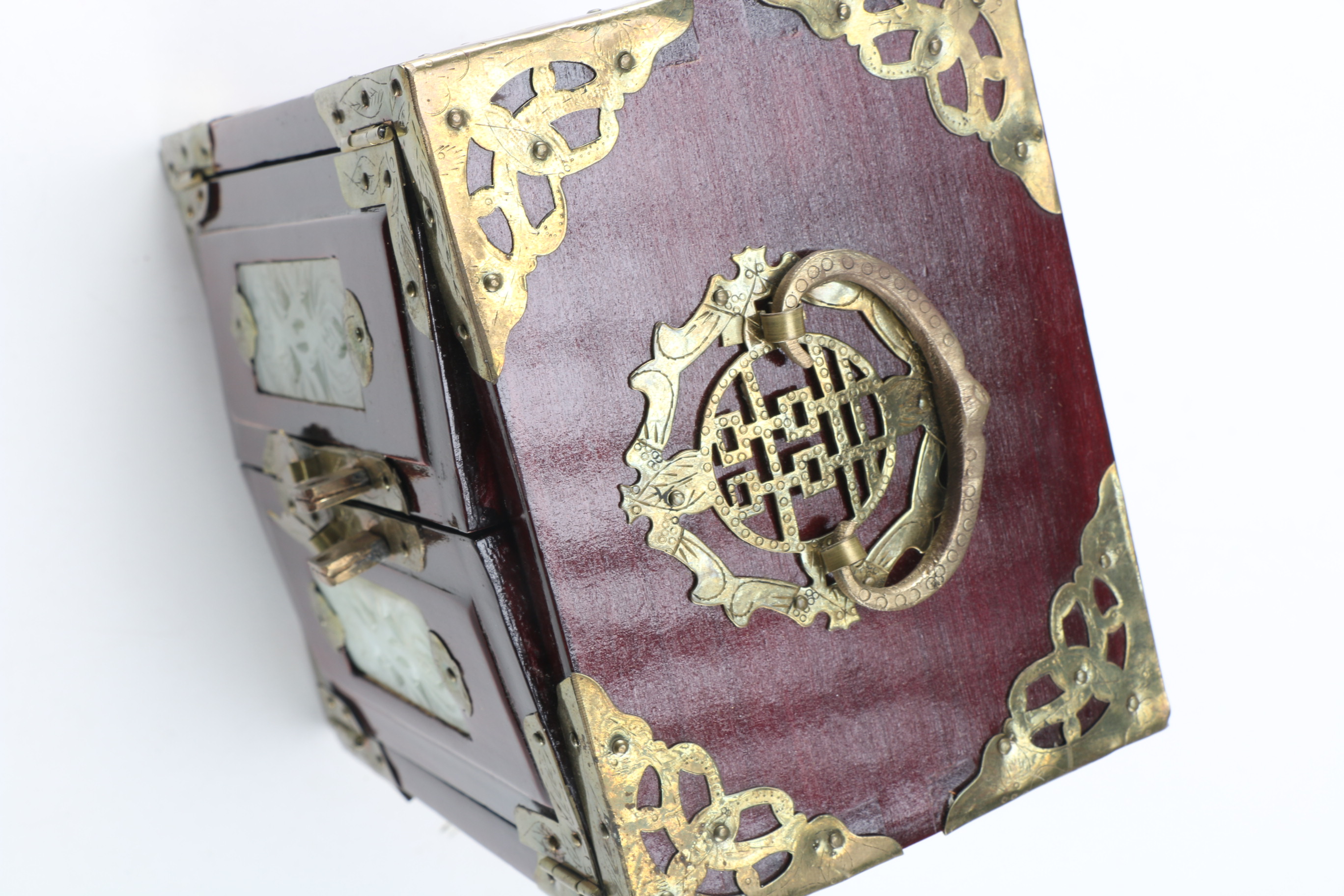 Chinese Wooden Jewelry Box EBTH