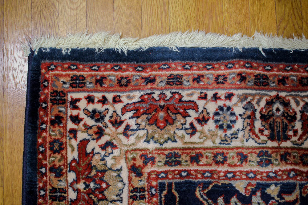 Vintage Teppich Siegel "Abbas Royal" Belgian Area Rug EBTH
