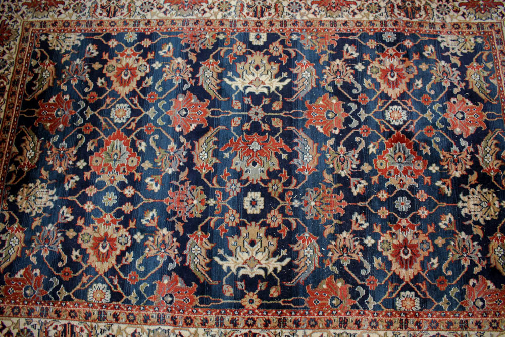 Vintage Teppich Siegel "Abbas Royal" Belgian Area Rug EBTH