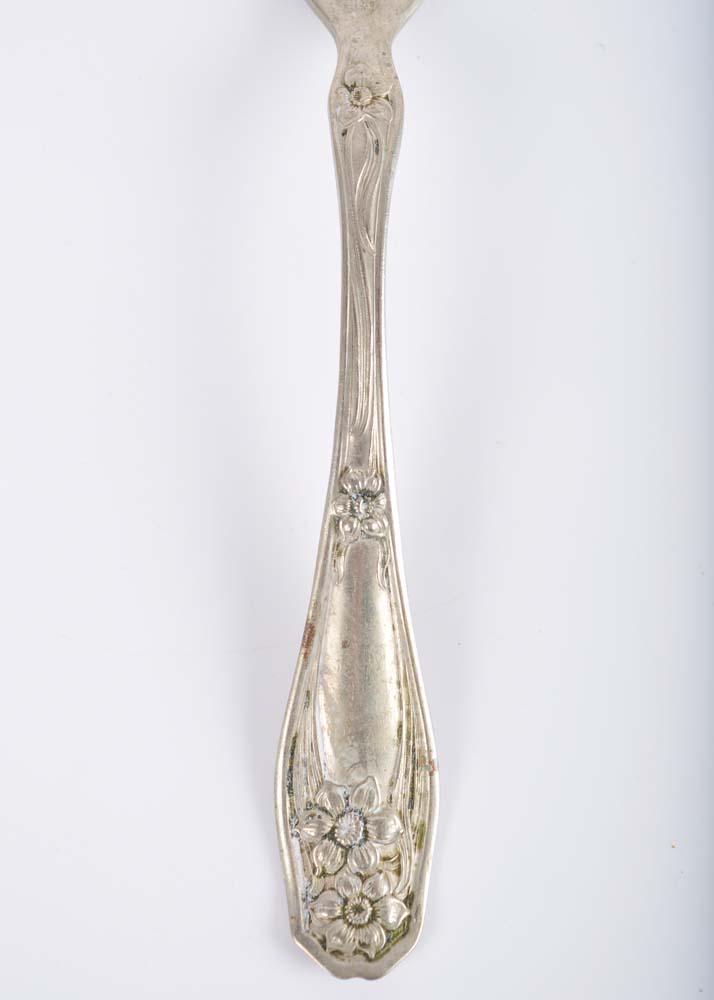 Rogers Nickel Silver Flatware EBTH