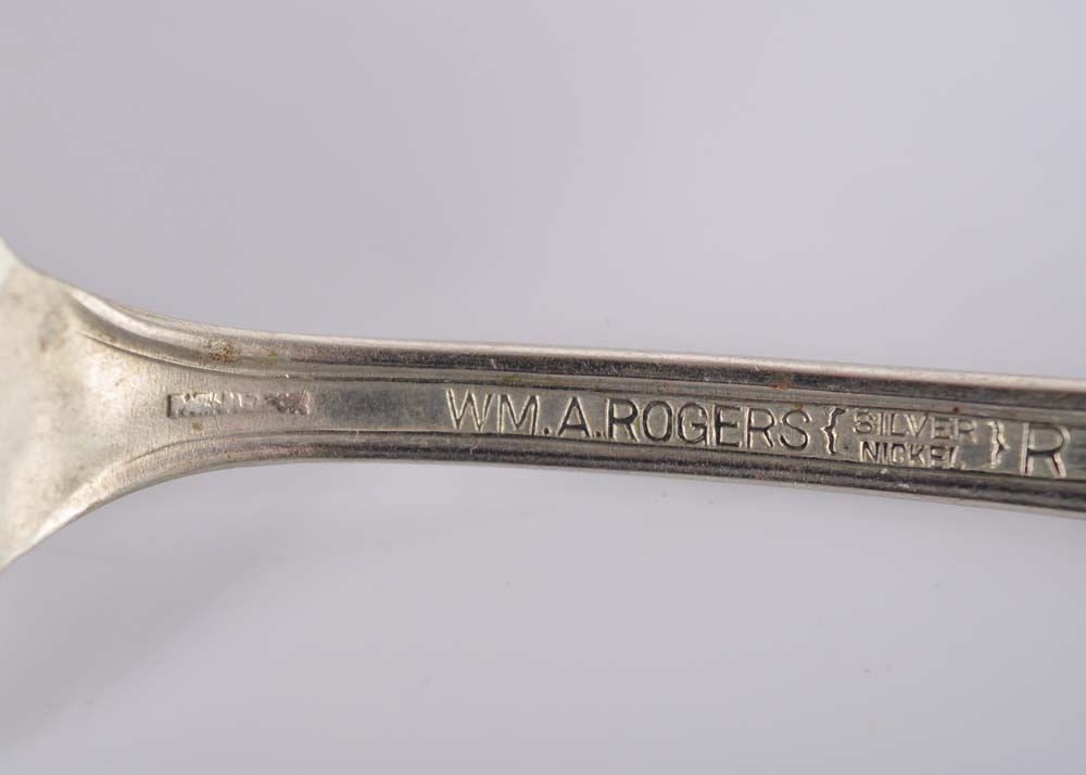 Rogers Nickel Silver Flatware EBTH