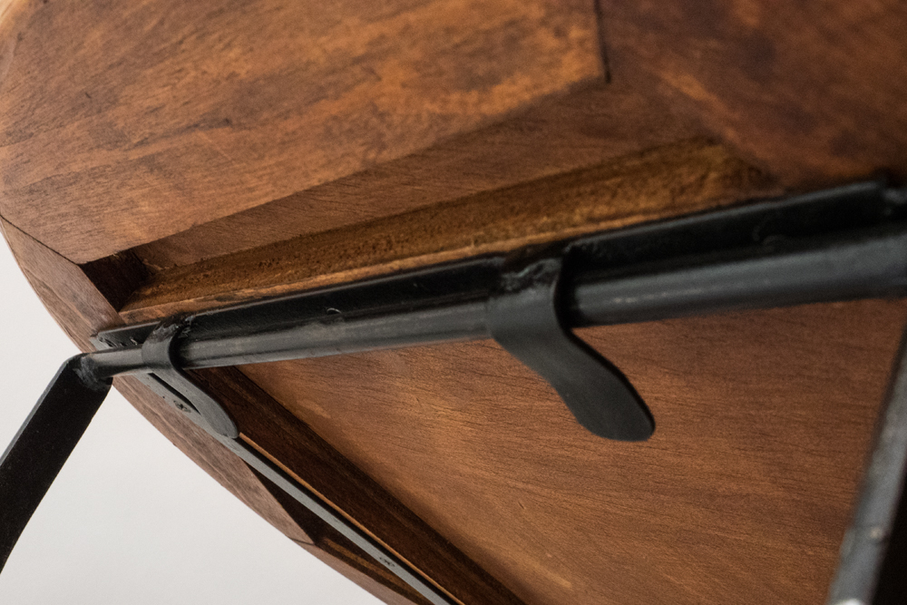 Pottery Barn Folding Woven Table EBTH