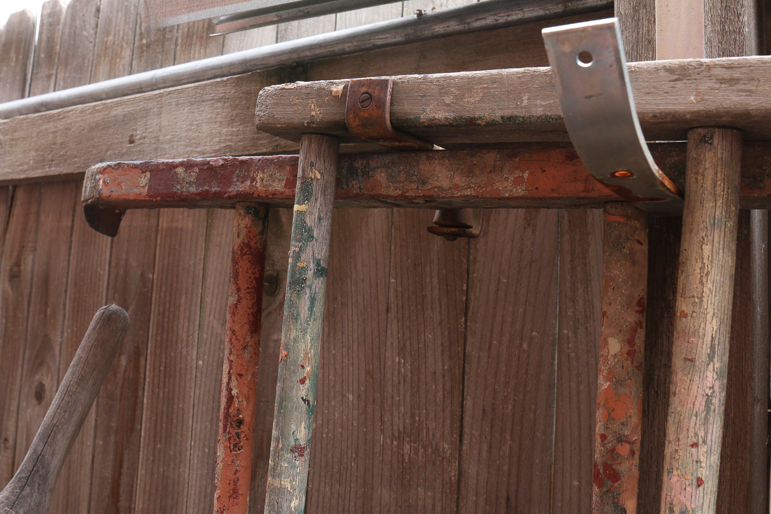 Vintage Wooden Extension Ladder for Décor EBTH