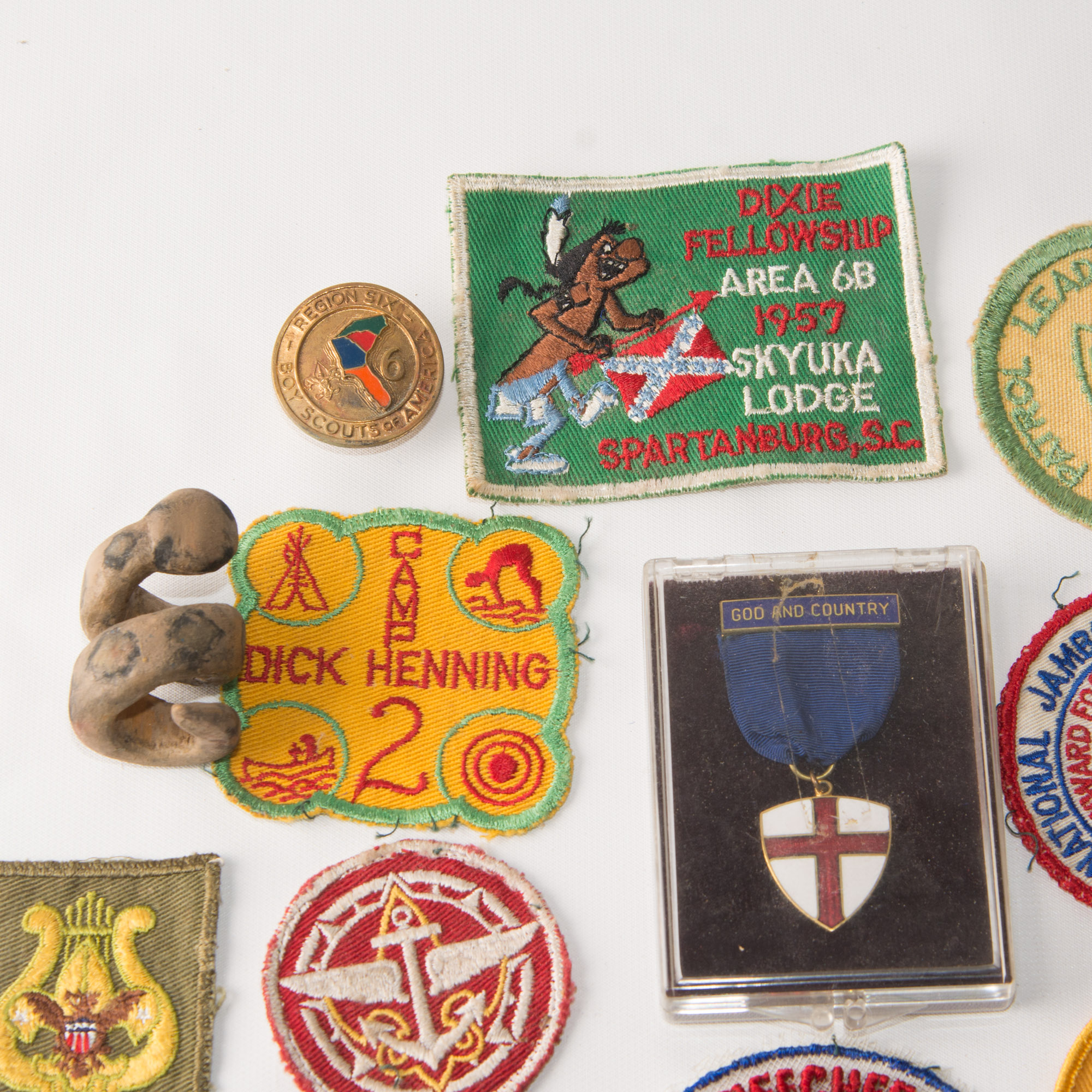 Vintage Boy Scout Items Including Sterling Silver Rings EBTH