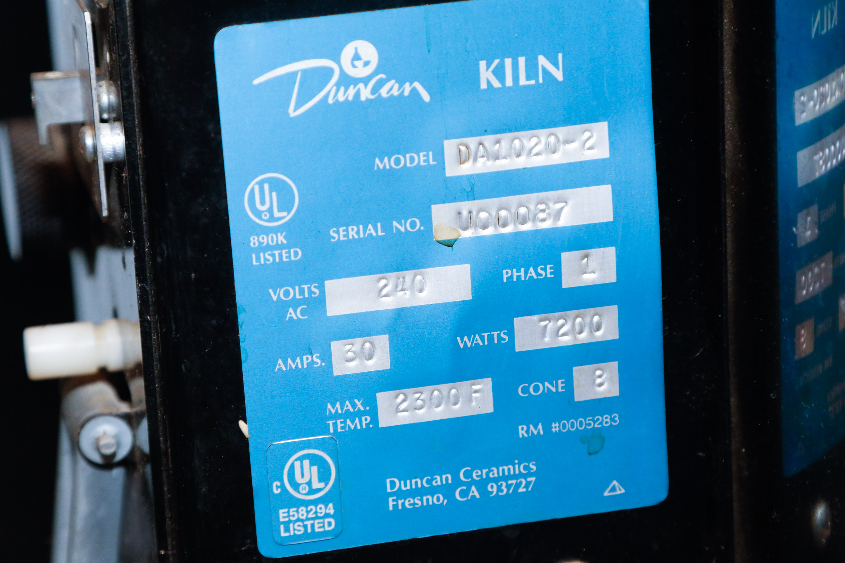 Duncan Teacher Plus Pottery Kiln KM400 EBTH