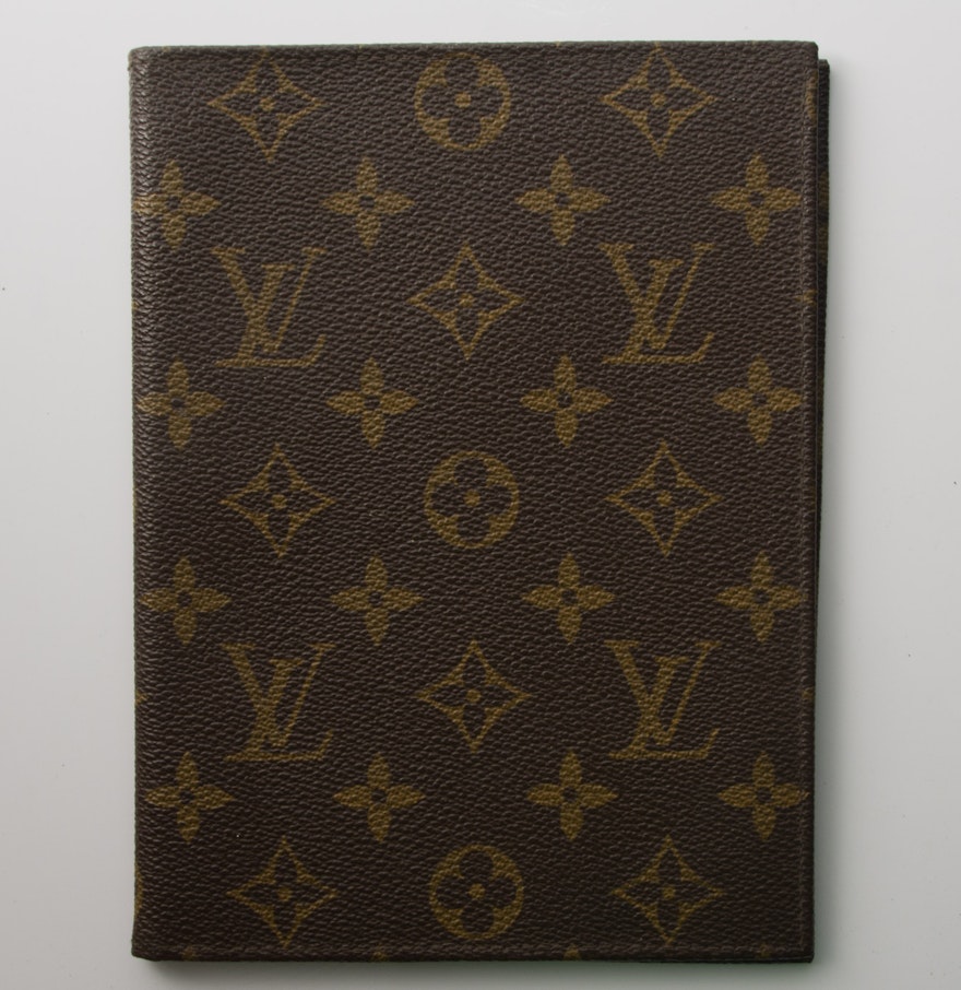 vintage louis vuitton notebook coverage Vintage Louis Vuitton Personal Notepad Cover : EBTH