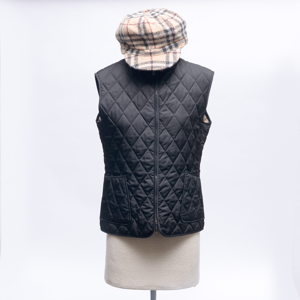 burberry vest womens