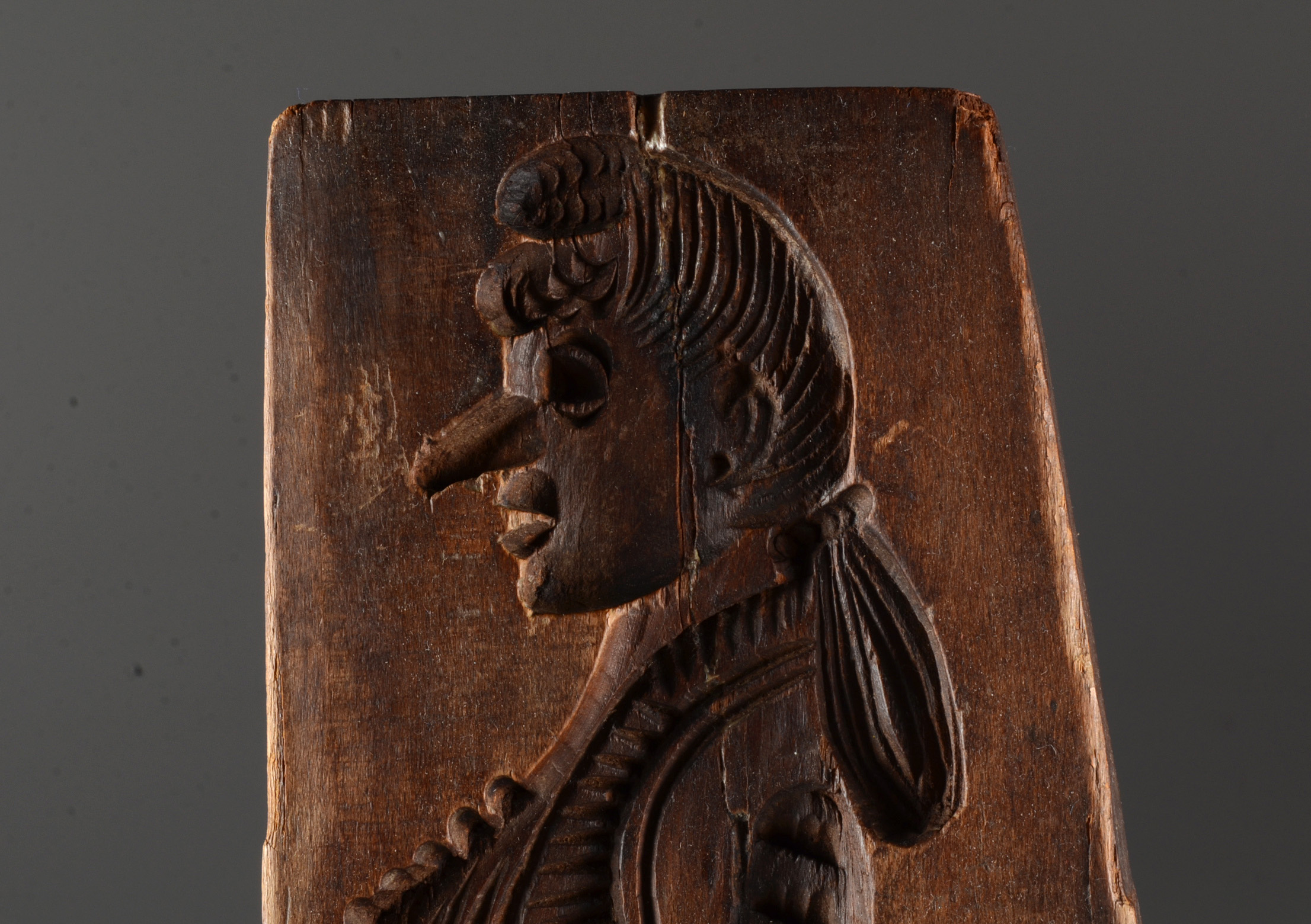 Antique Wood Gingerbread Mold EBTH