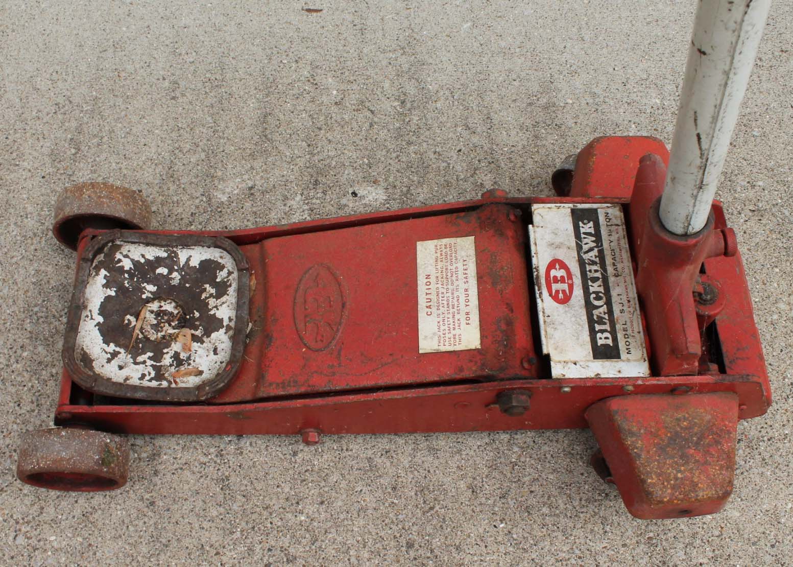 Blackhawk Hydraulic Floor Jack EBTH