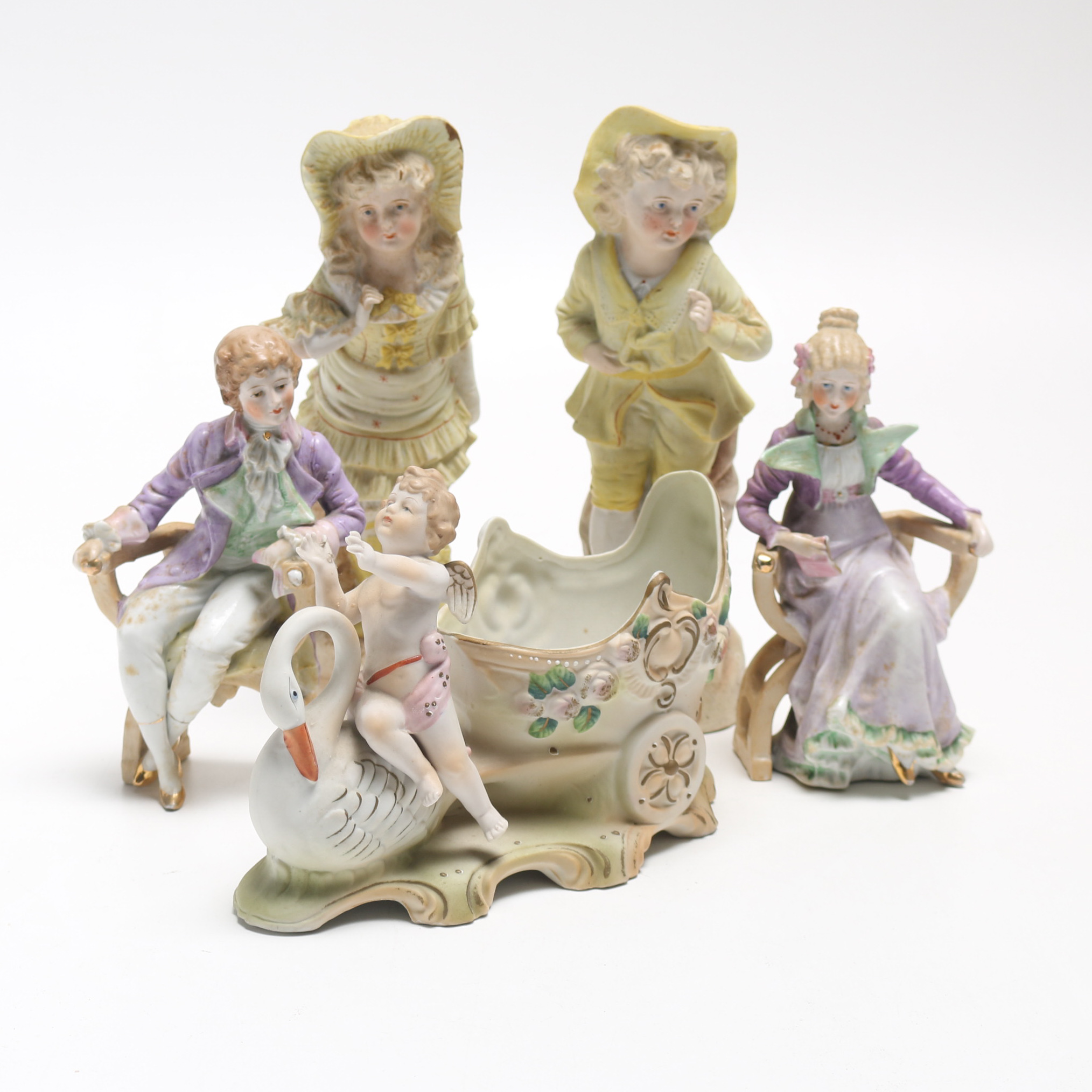 Vintage German Porcelain Figurines EBTH