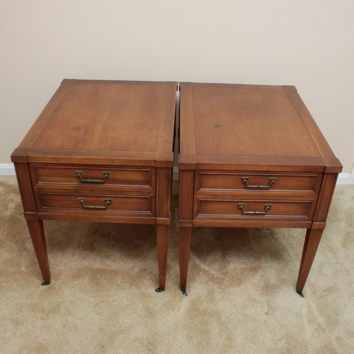 Pair of Vintage Brandt Furniture End Tables : EBTH