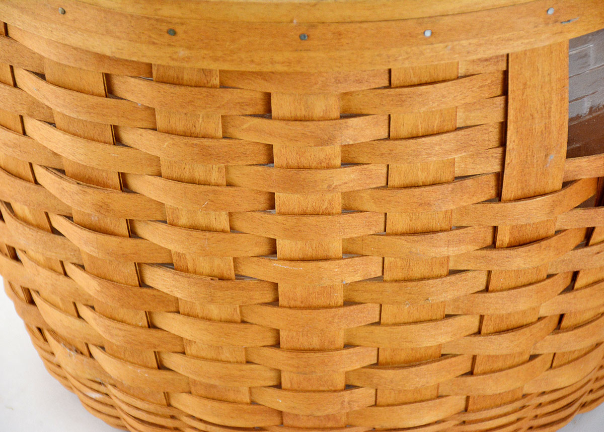 Vintage Longaberger Large Corn Basket EBTH