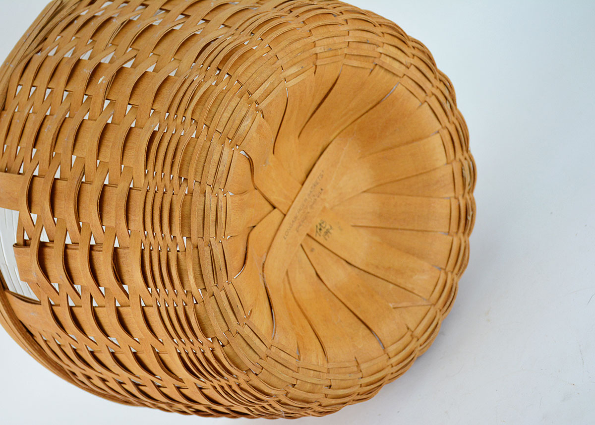 Vintage Longaberger Large Corn Basket EBTH