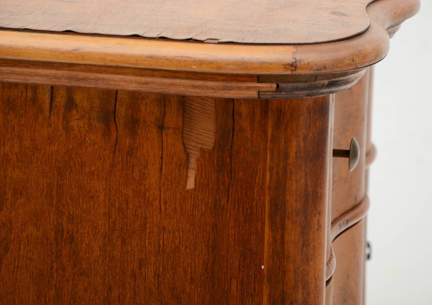 Antique Birdseye Maple Dresser | EBTH