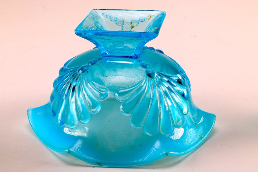 Blue Uranium Glass Dishes | EBTH