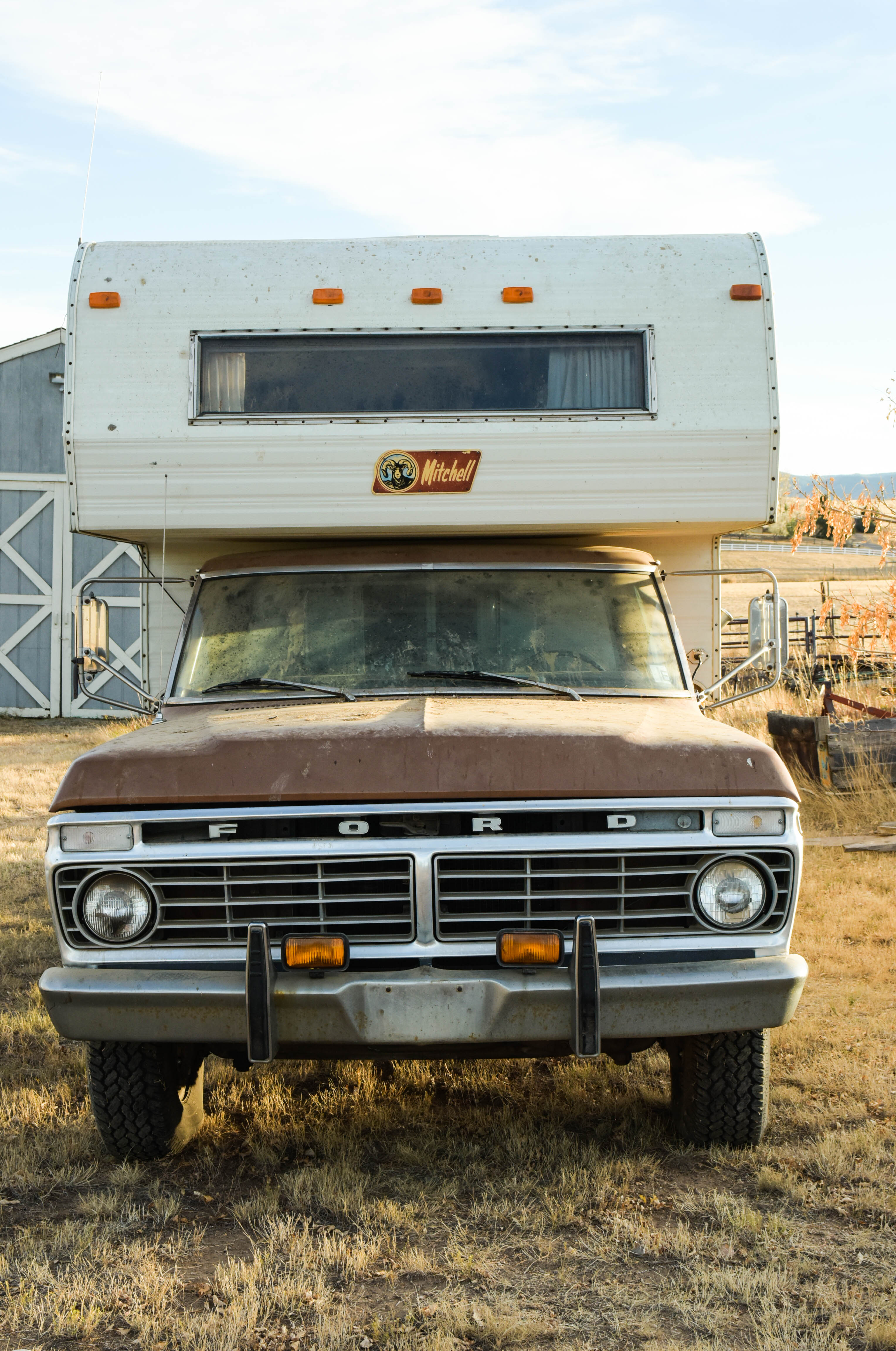 1973 Ford F350 Pickup and 1978 Mitchell OverCab Camper EBTH