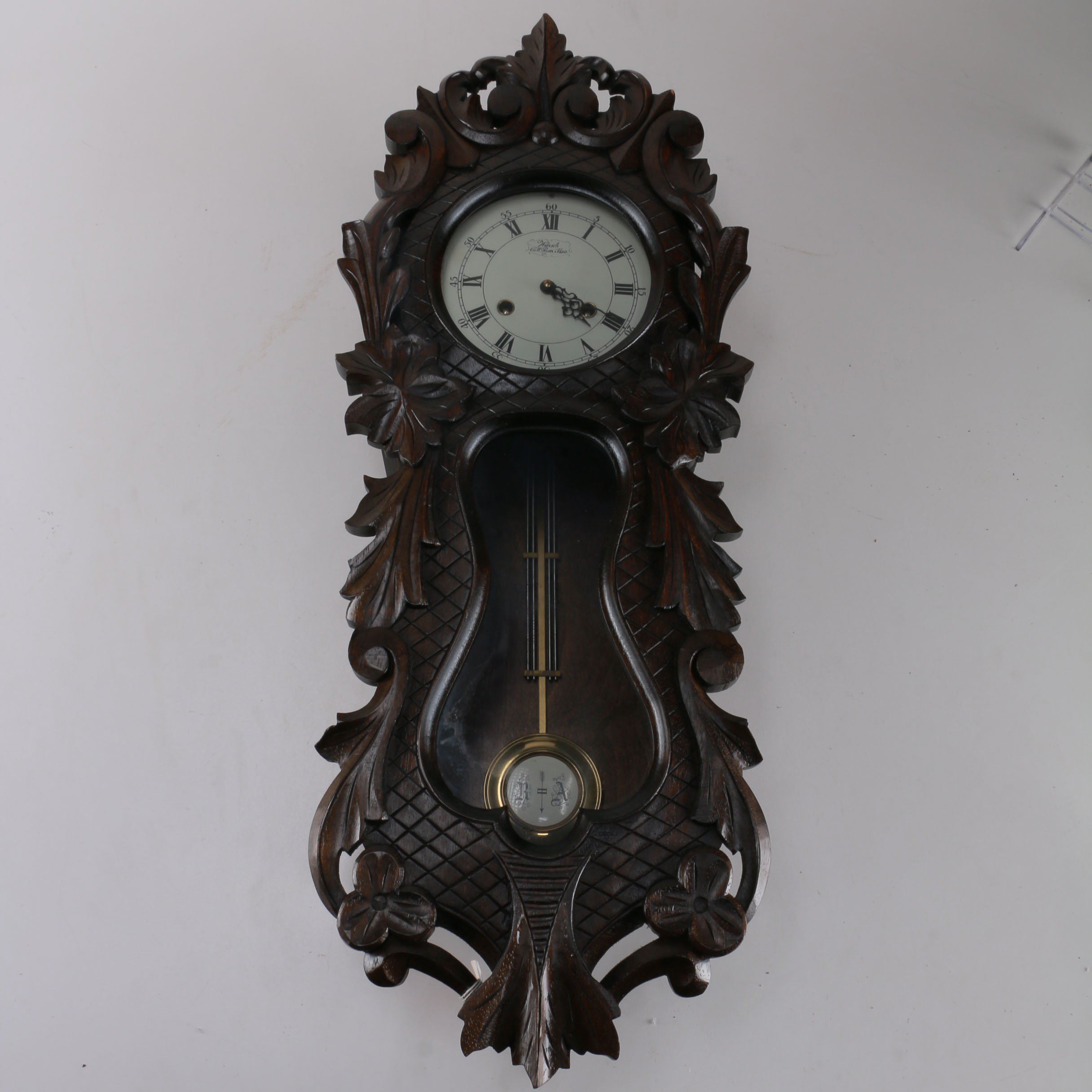 Wuersch Wooden Wall Clock Ebth