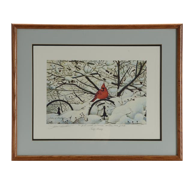 John Ruthven Signed Limited Edition Print "Frosty Morning" EBTH