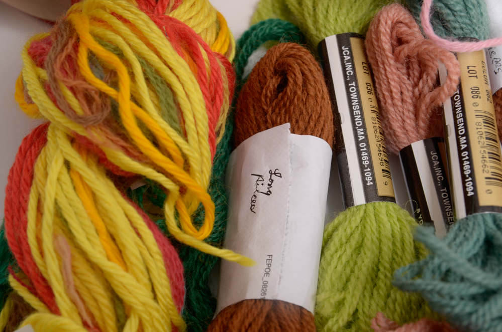 Assortment of Crewel Embroidery and Knitting Yarn EBTH