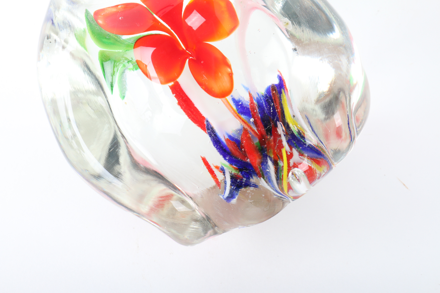 Collection of Three Glass Decorative Items EBTH