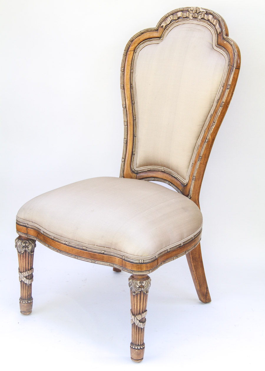 Pair of Wood Dining Room Chairs | EBTH