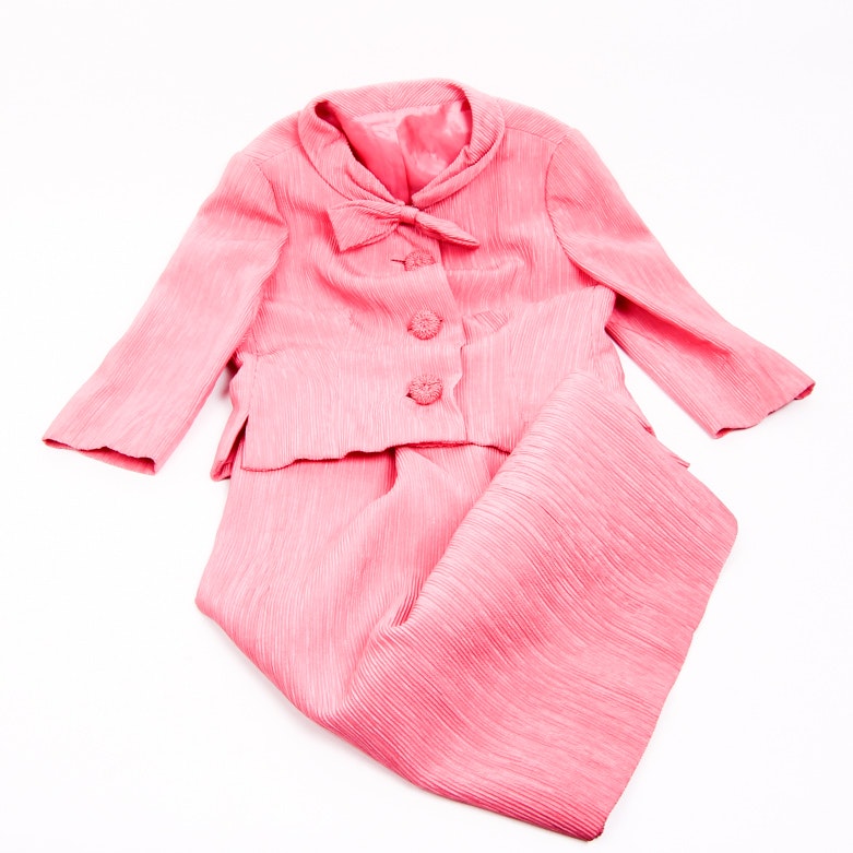 Handmade Pink Skirt Suit | EBTH