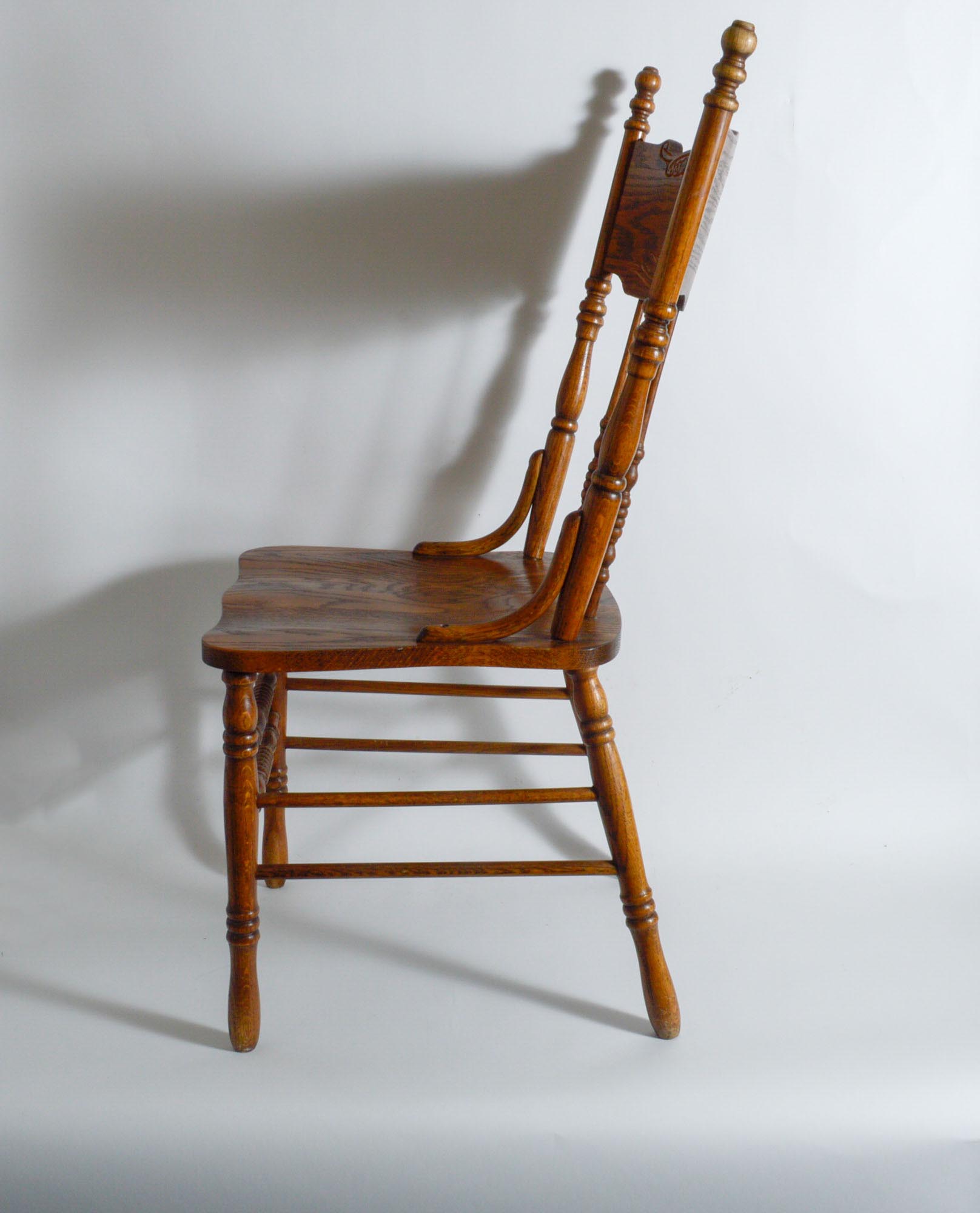 HW Hull & Sons Solid Oak Dining Chair EBTH
