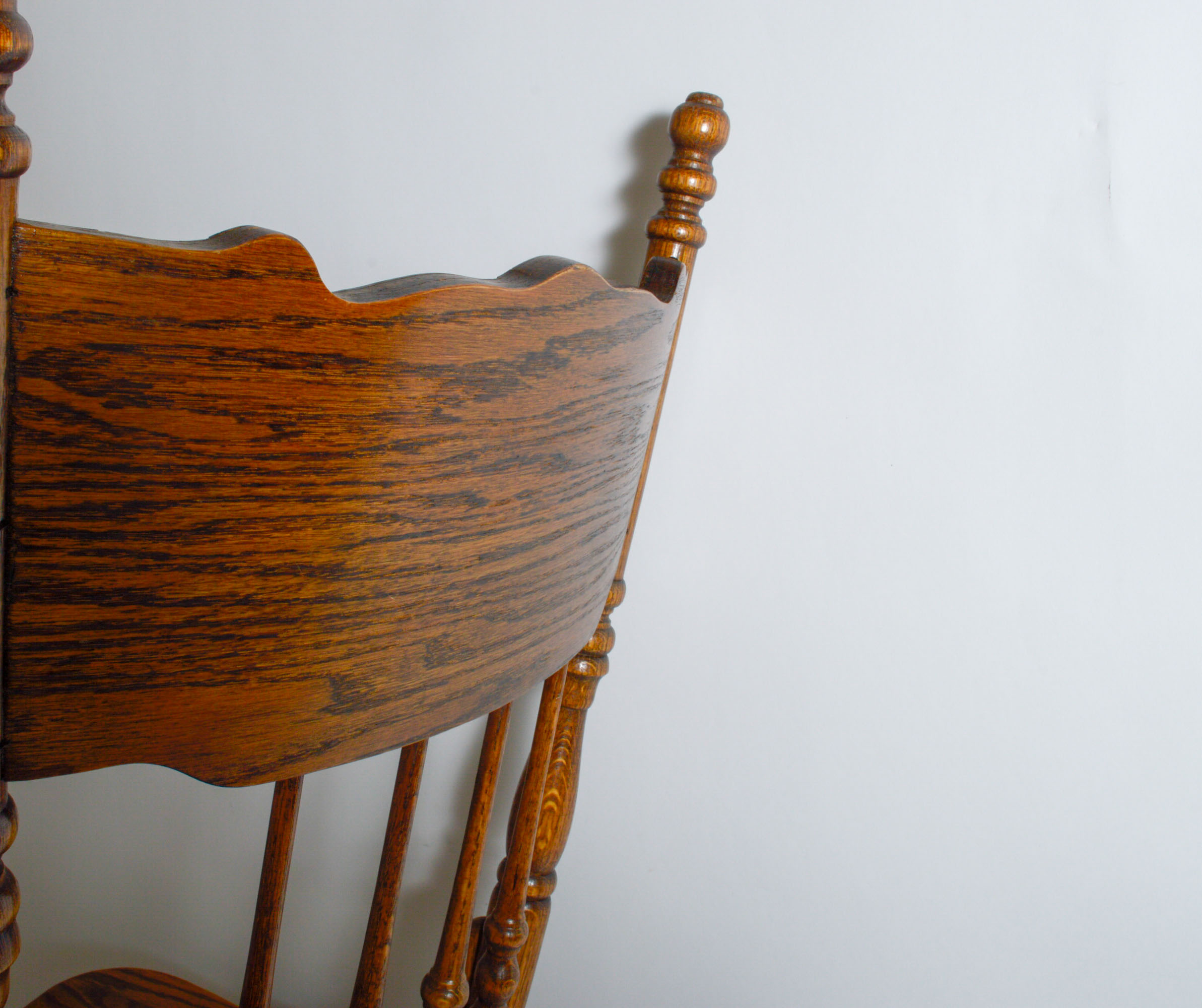 HW Hull & Sons Solid Oak Dining Chair EBTH