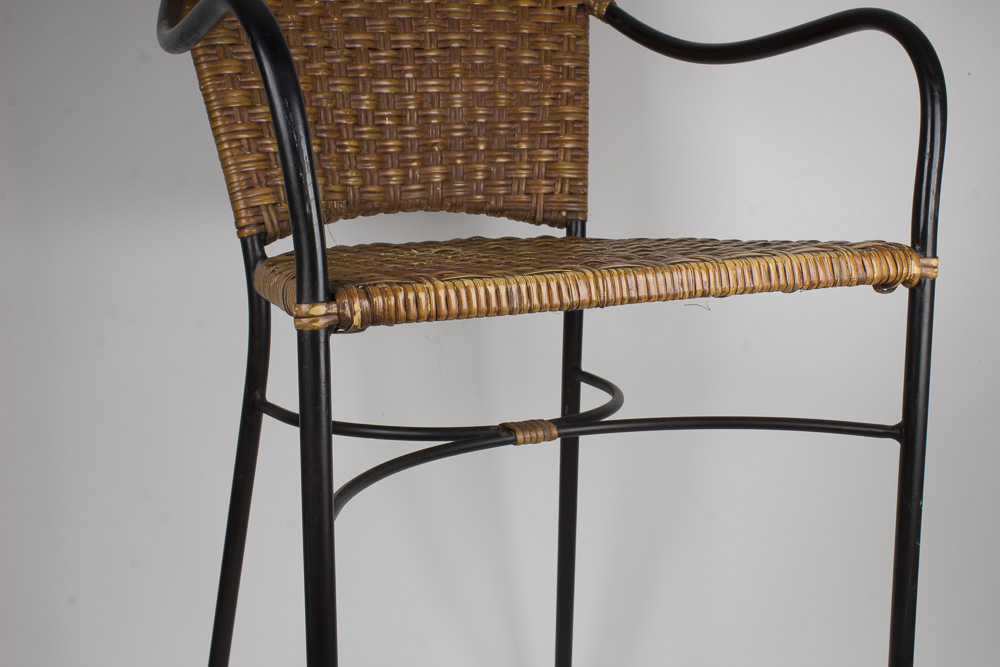 Four Crate & Barrel Bar Stools EBTH