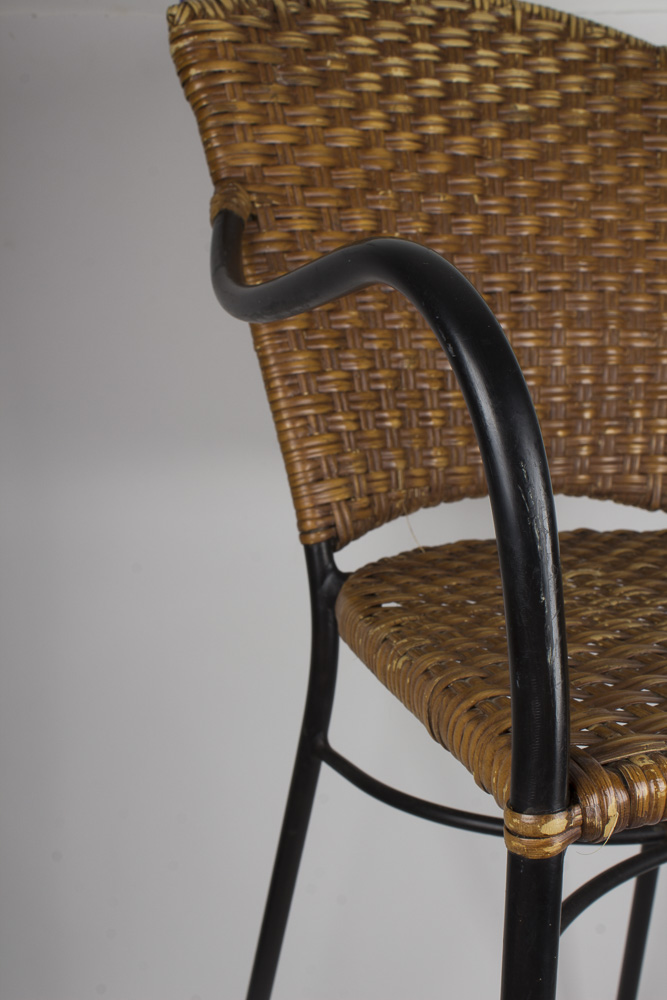 Four Crate & Barrel Bar Stools EBTH