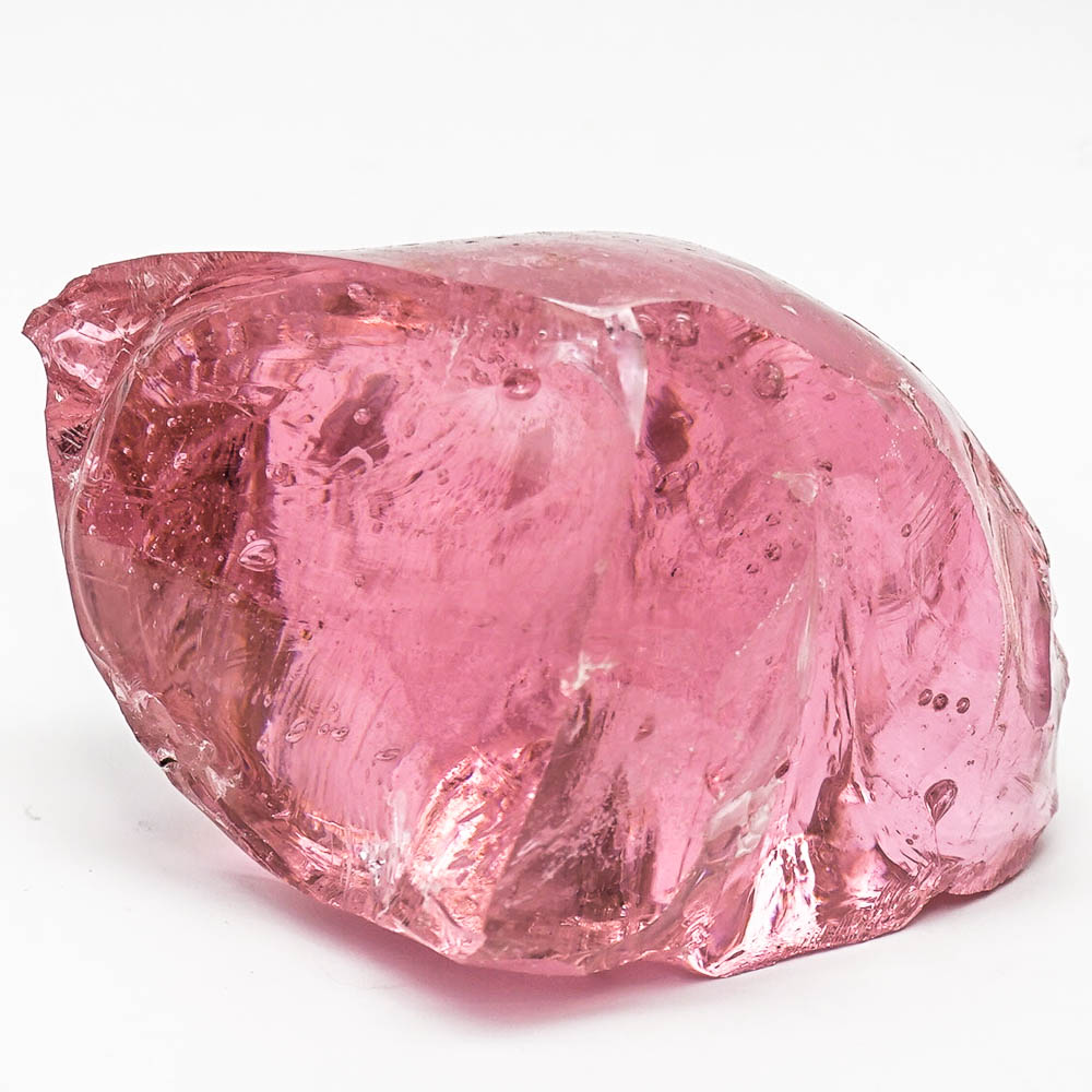 pink slag glass