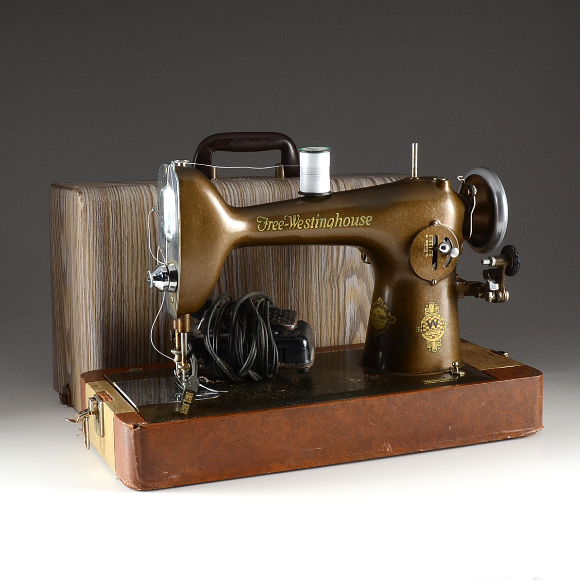 Vintage FreeWestinghouse Portable Sewing Machine. EBTH
