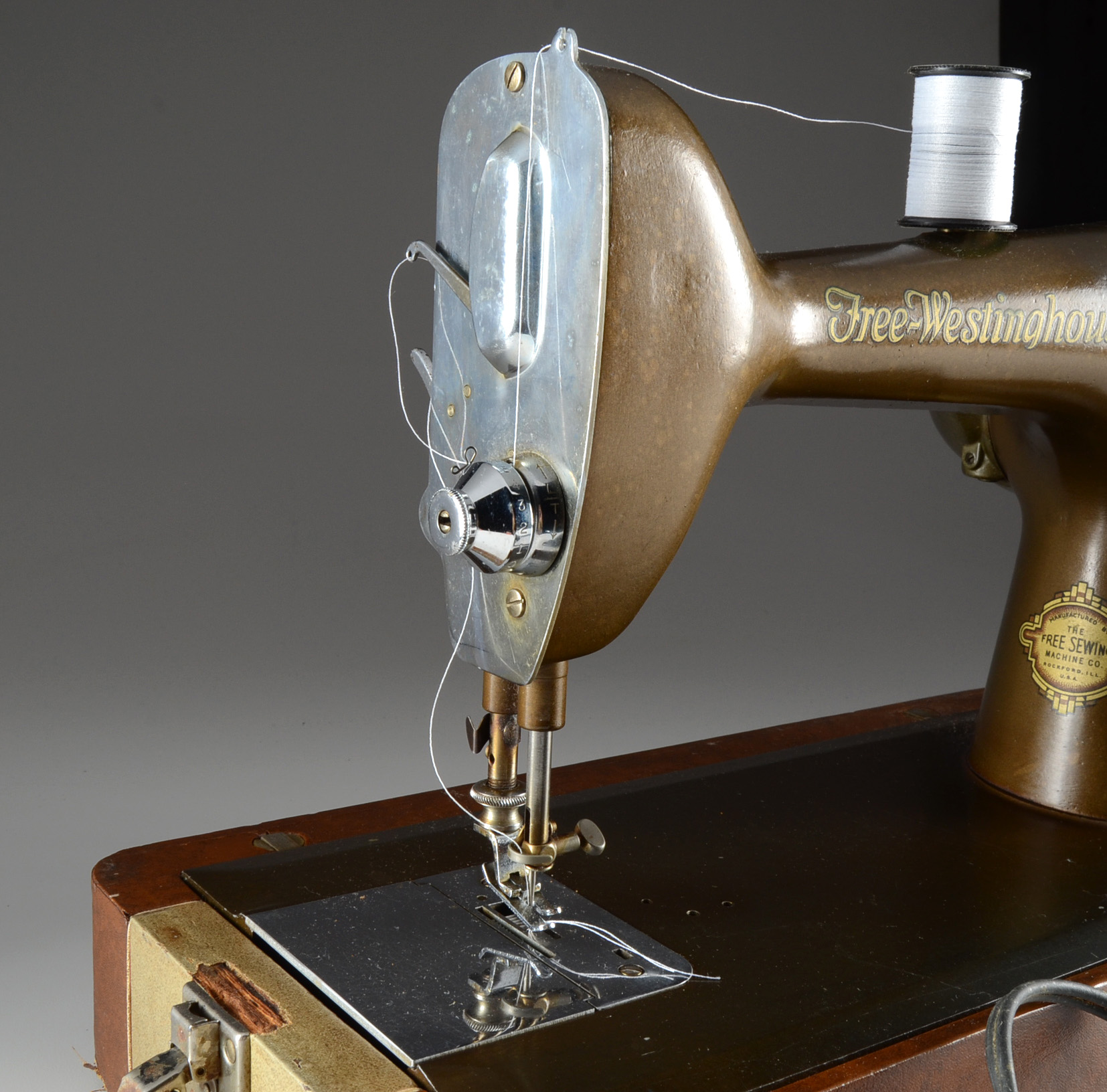 Vintage FreeWestinghouse Portable Sewing Machine. EBTH