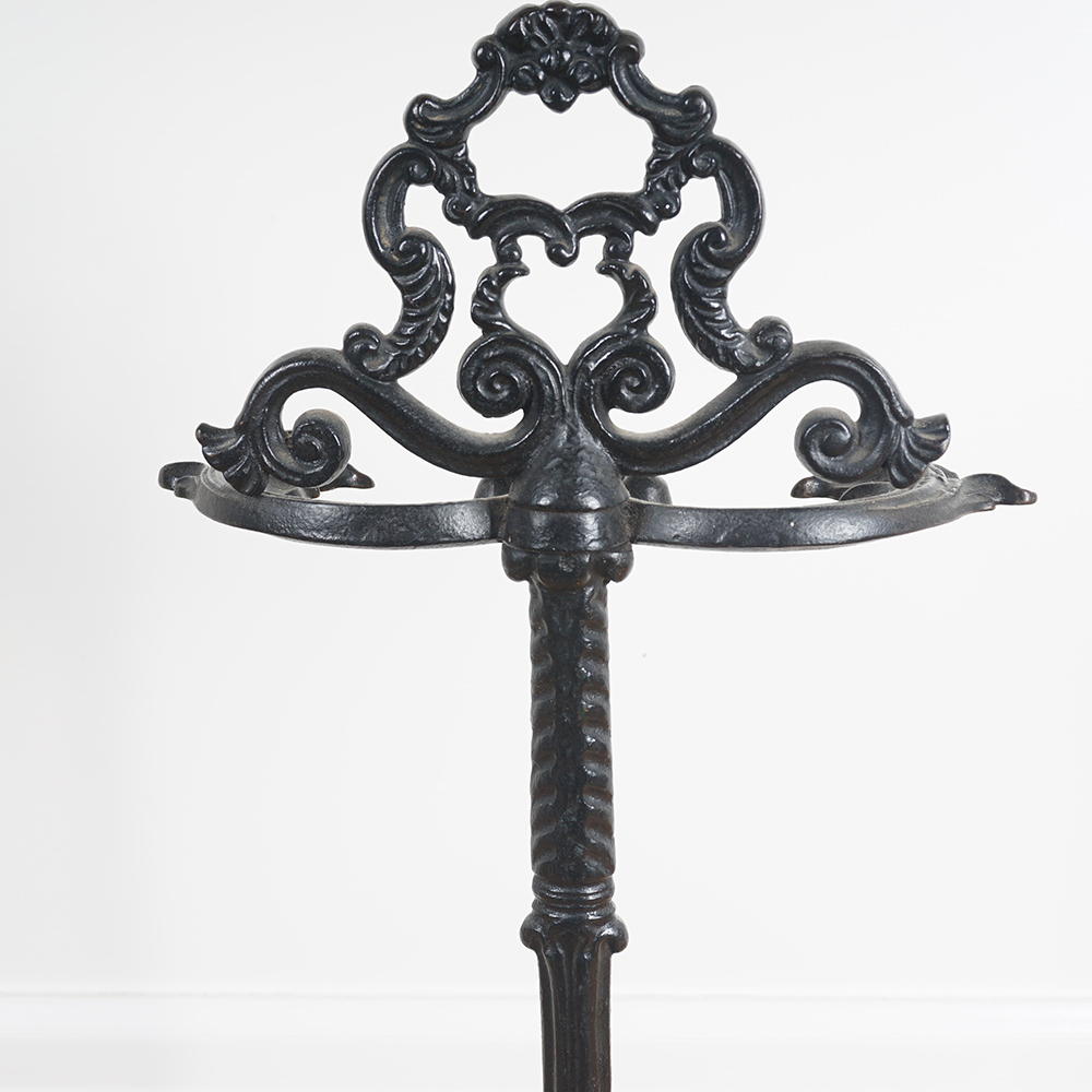 Antique Cast Iron and Brass Fireplace Tool Set EBTH