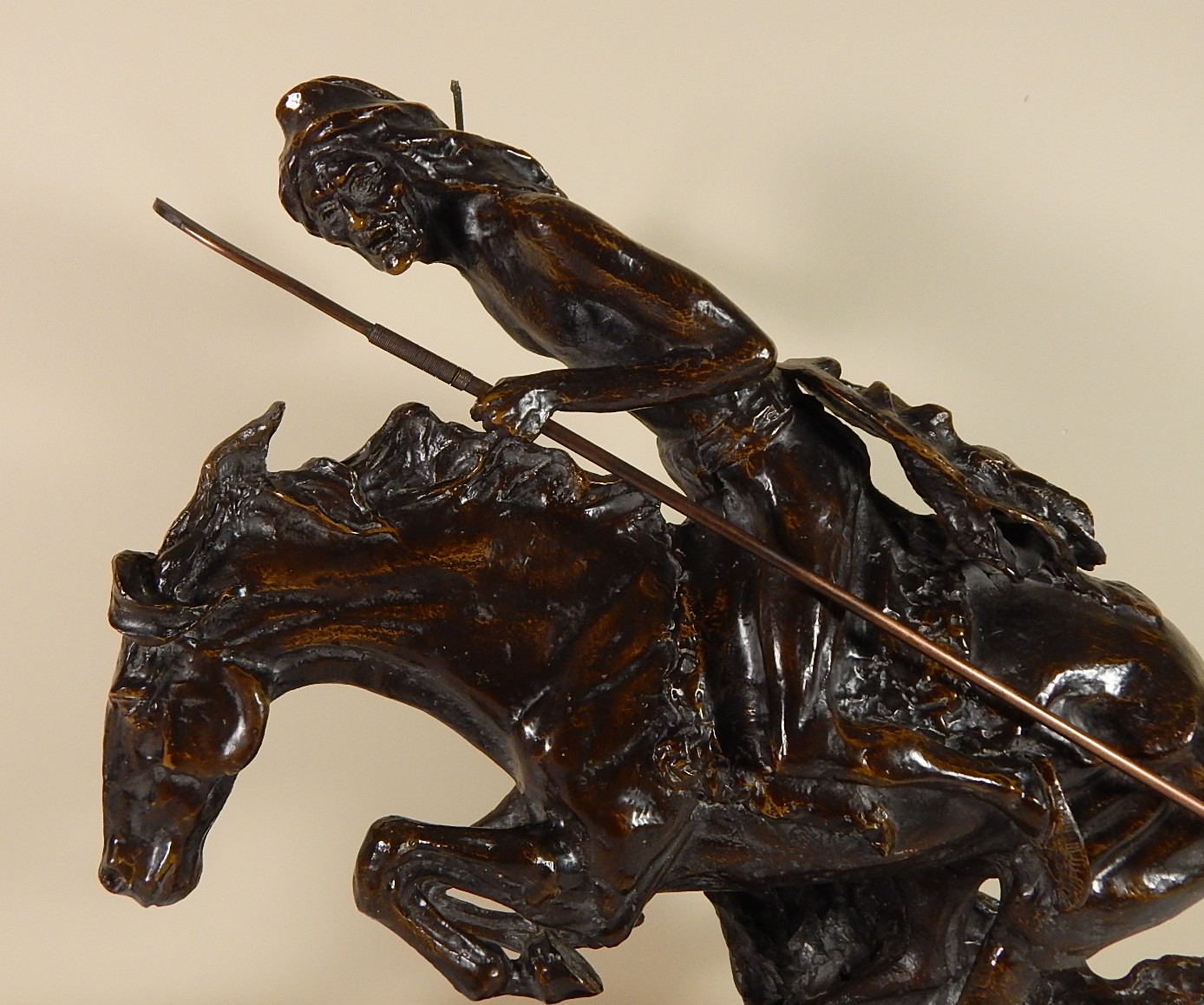 Frederic Remington Bronze Reproduction "Cheyenne" EBTH