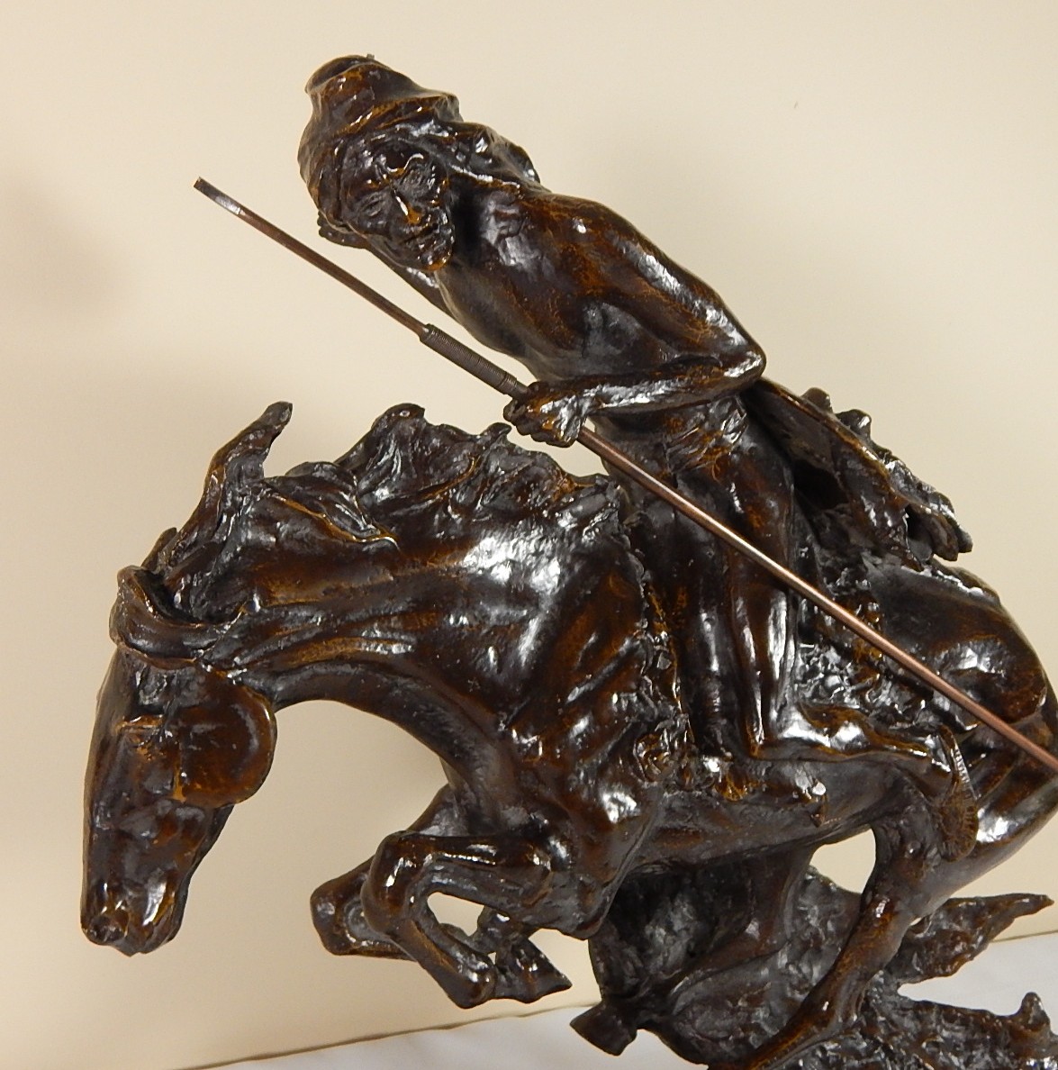 Frederic Remington Bronze Reproduction "Cheyenne" EBTH