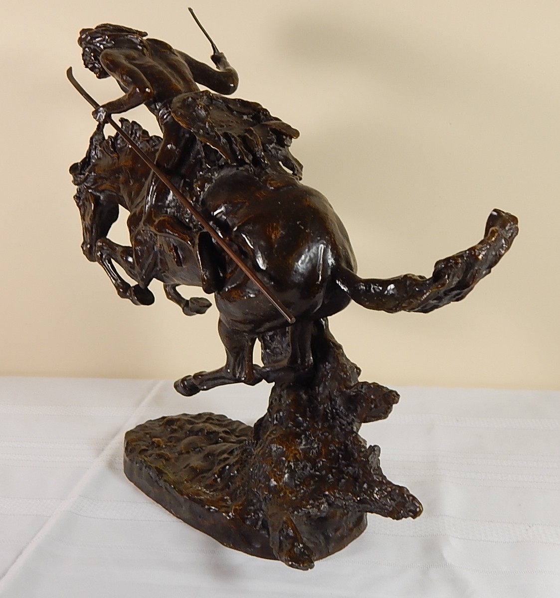 Frederic Remington Bronze Reproduction "Cheyenne" EBTH