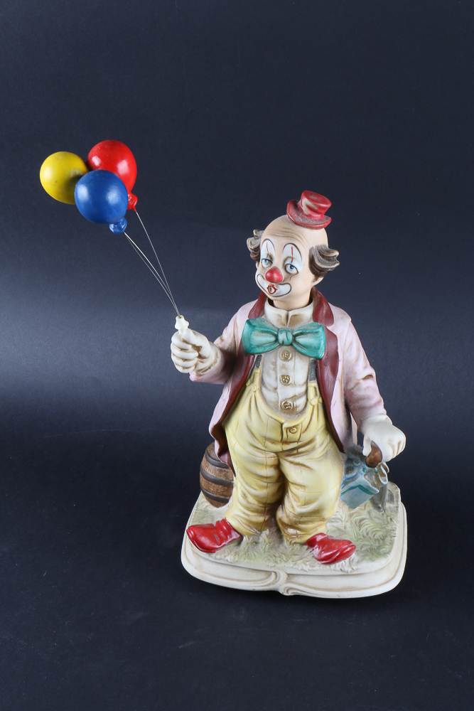 Collection of "Melody In Motion" Porcelain Clown Figurines EBTH